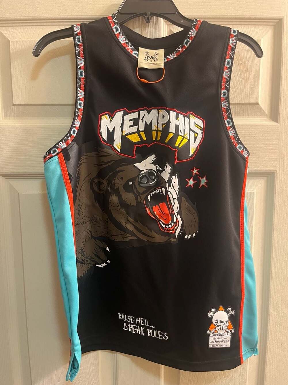 Brand X Memphis Basketball Jersey Size youth XL Morant 12